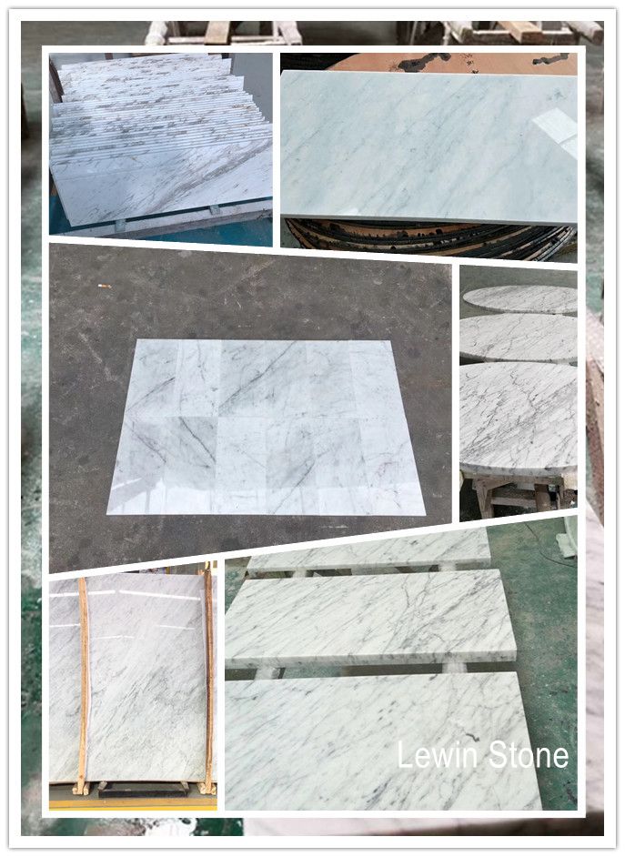 Bianco carrara marble slab