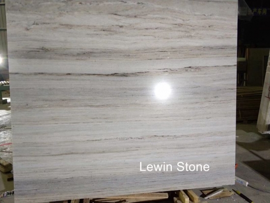 China Wooden crystal  polished marble slab